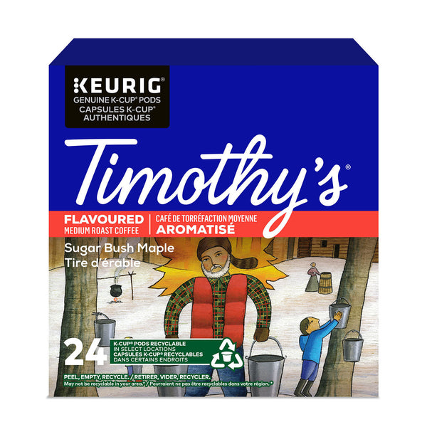 Timothy's Sugar Bush Maple K-Cup® Pods 24 Pack