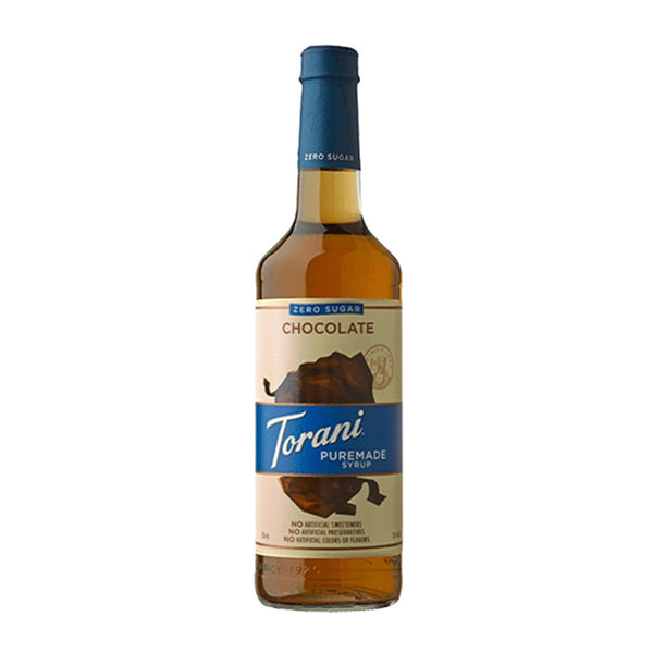 Torani Puremade Zero Sugar Chocolate Syrup, 750 ml