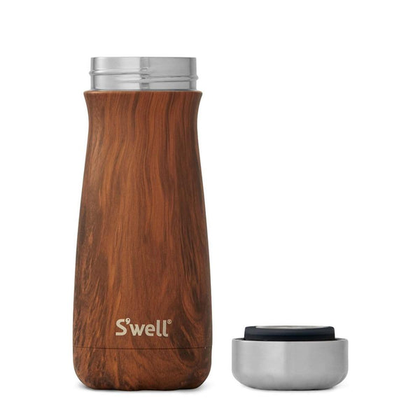 Swell Teakwood Traveler Water Bottle, 16 oz.