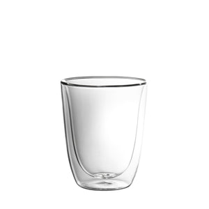 Trudeau 3 oz. Caffé Double Wall Espresso Glasses, Set of 2