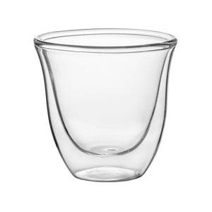 Trudeau 3 oz. Double Walled Glass Espresso Mugs, Set of 2