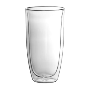 Trudeau 17 oz. Caffé Double Wall Highball Glasses, Set of 2