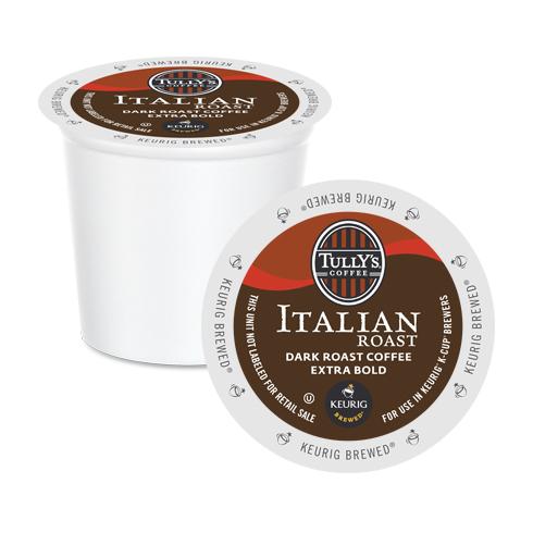 Tully's Italian Roast XB K-Cup Pods 24 Pack