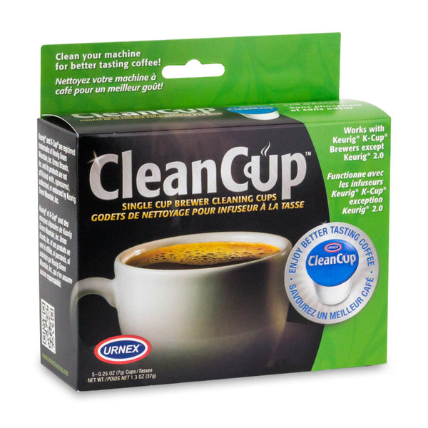 Urnex CleanCup Single Cup Brewer Cleaning Cups, 5 Pack