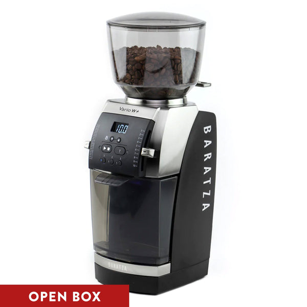 Open Box (#378) Baratza Vario W+ Flat Steel Burr Grinder #987 120V, Black