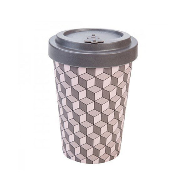 Woodway Bamboo Cup 400ml, Cubes