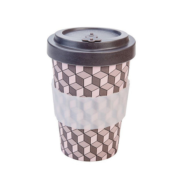 Woodway Bamboo Cup 400ml, Cubes