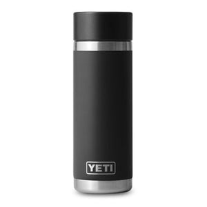 YETI Rambler 18oz. Bottle with Hot Shot Cap, Black