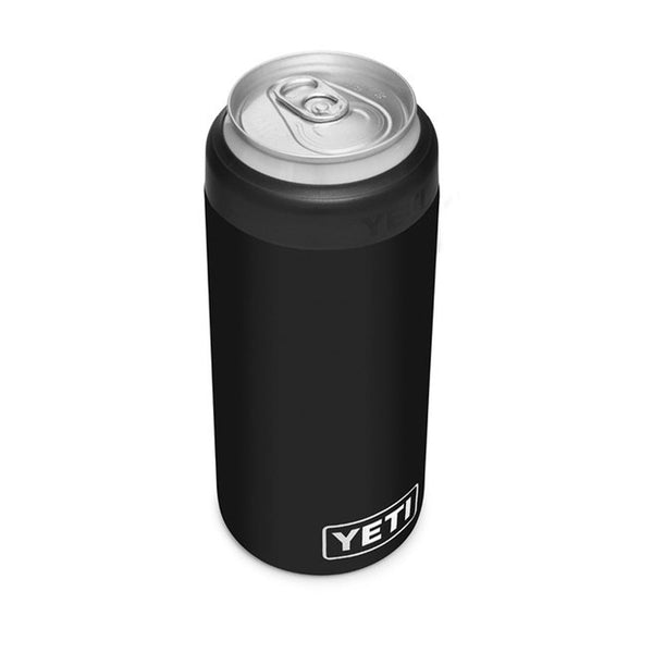 YETI Rambler 12 oz. Colster Slim 2.0 Can Insulator, Black