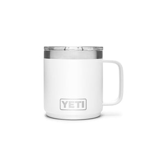 YETI Rambler 10 oz. Stackable Mug with MagSlider Lid, White