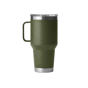 YETI Rambler 30 oz. Travel Mug with handle, Olive Green