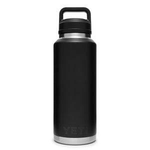 YETI Rambler 46 oz. Bottle With Chug Cap, Black