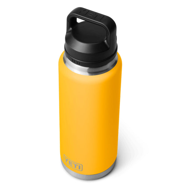 YETI Rambler 36 oz. Bottle with Chug Cap, Alpine Yellow
