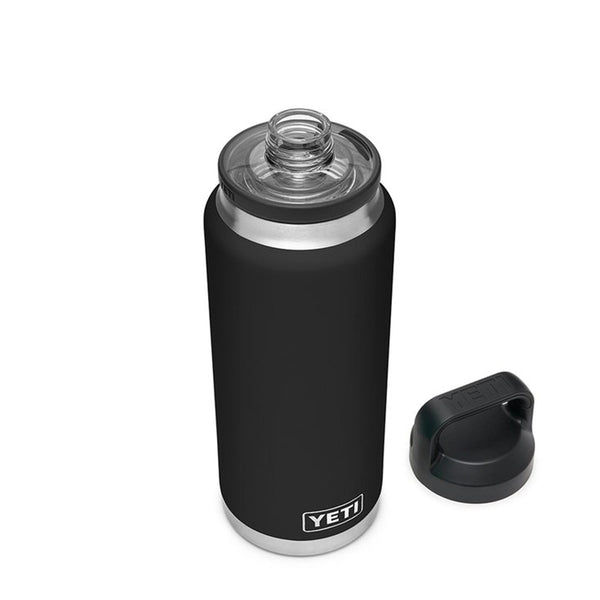YETI Rambler 36 oz. Bottle with Chug Cap, Black