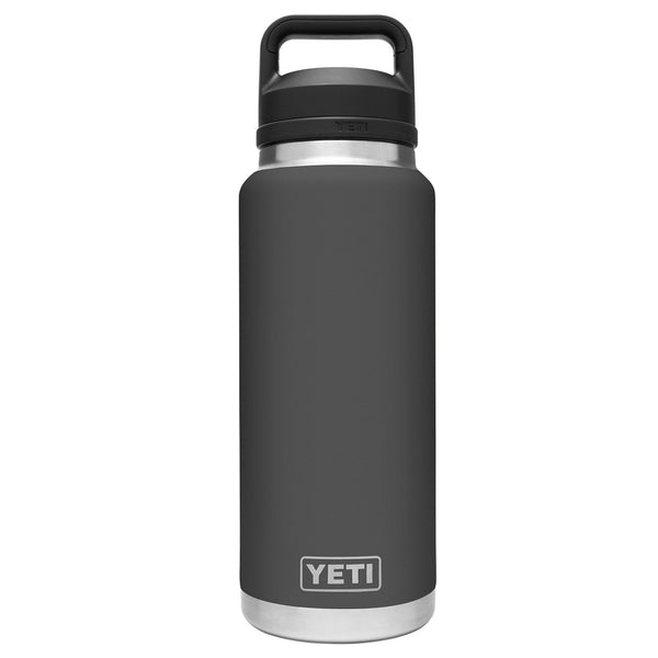 YETI Rambler 36 oz. Bottle with Chug Cap, Charcoal