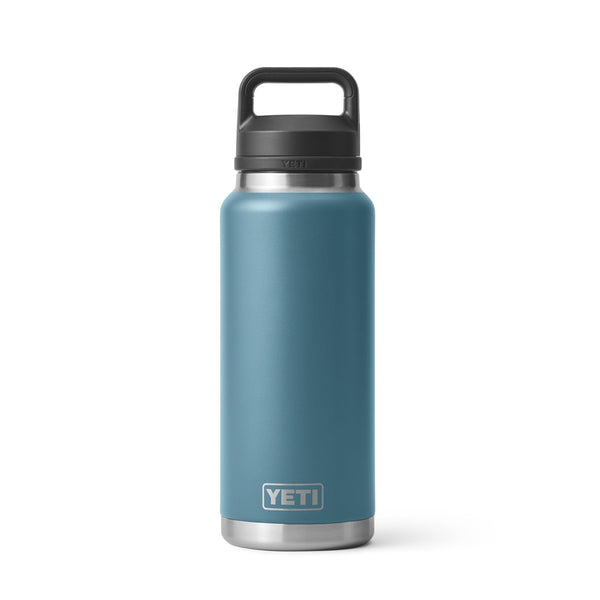 YETI Rambler 36 oz. Bottle with Chug Cap, Nordic Blue