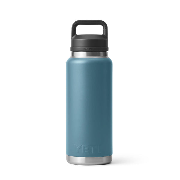 YETI Rambler 36 oz. Bottle with Chug Cap, Nordic Blue