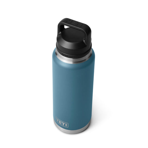 YETI Rambler 36 oz. Bottle with Chug Cap, Nordic Blue