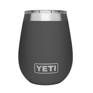 YETI Rambler 10 oz. Wine Tumbler with Magslider Lid, Charcoal