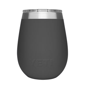 YETI Rambler 10 oz. Wine Tumbler with Magslider Lid, Charcoal