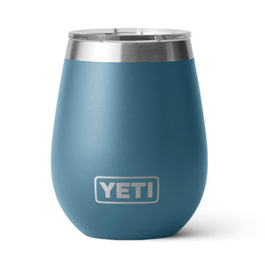 YETI Rambler 10 oz. Wine Tumbler with Magslider Lid, Nordic Blue