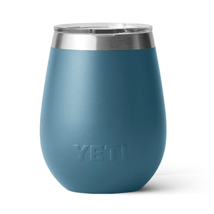 YETI Rambler 10 oz. Wine Tumbler with Magslider Lid, Nordic Blue