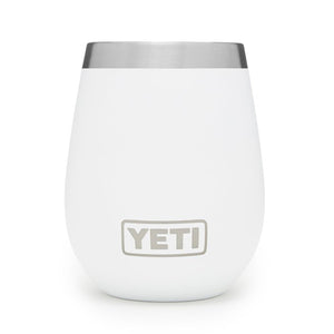 YETI Rambler 10 oz. Wine Tumbler with Magslider Lid, White