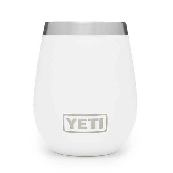 YETI Rambler 10 oz. Wine Tumbler with Magslider Lid, White