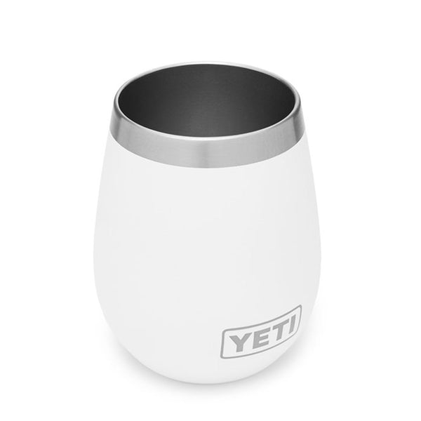 YETI Rambler 10 oz. Wine Tumbler with Magslider Lid, White