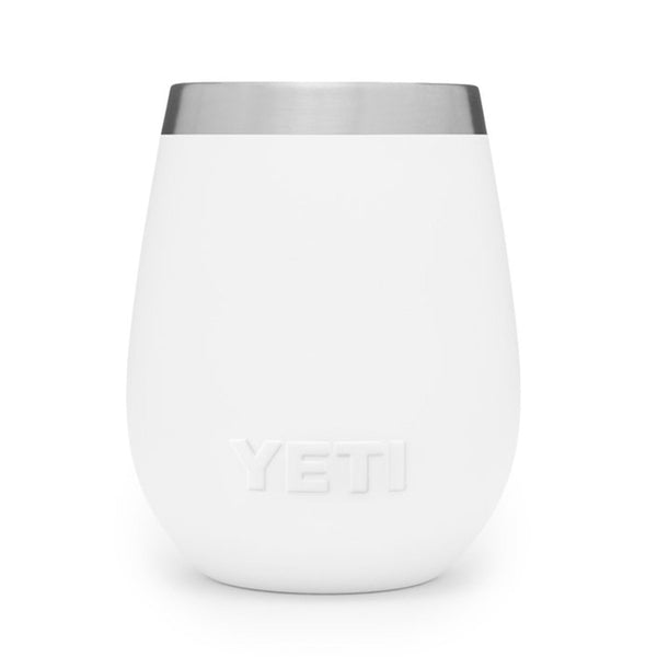 YETI Rambler 10 oz. Wine Tumbler with Magslider Lid, White