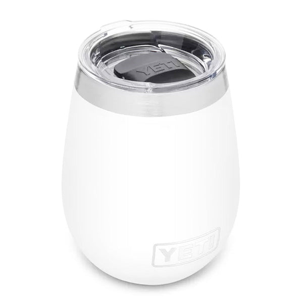 YETI Rambler 10 oz. Wine Tumbler with Magslider Lid, White