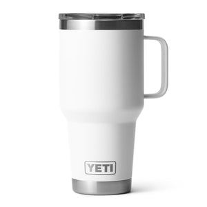 YETI Rambler 30 oz. Travel Mug with Handle, White