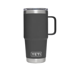 YETI Rambler 20 oz. Travel Mug, Charcoal
