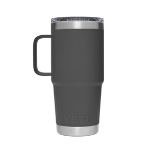 YETI Rambler 20 oz. Travel Mug, Charcoal
