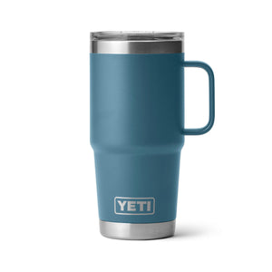YETI Rambler 20 oz. Travel Mug, Nordic Blue