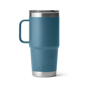 YETI Rambler 20 oz. Travel Mug, Nordic Blue