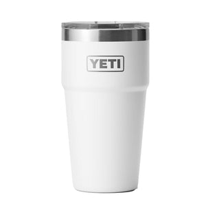 YETI Rambler 16 oz. Stackable Cup with Lid, White