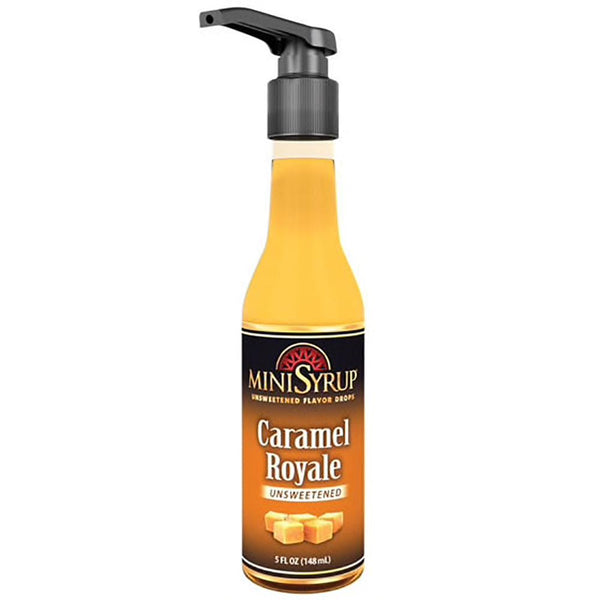 Zavida MiniSyrup Unsweetened Caramel Royale Flavour