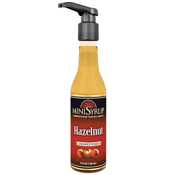 Zavida MiniSyrup Unsweetened Hazelnut Flavour